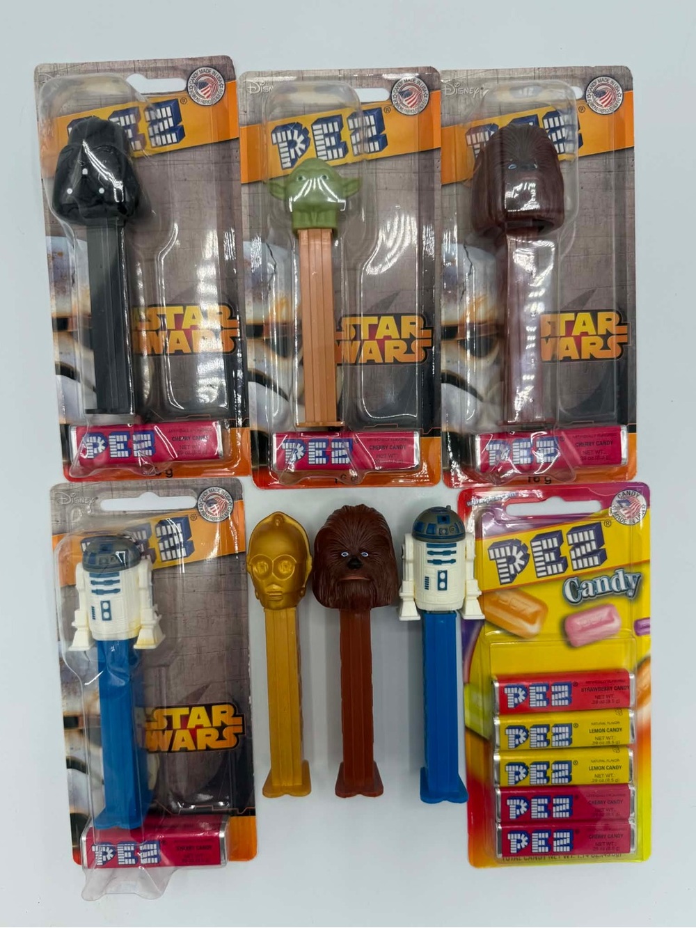 Star Wars Pez Dispenser lot